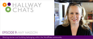 Hallway Chats: Episode 9 - Amy Masson