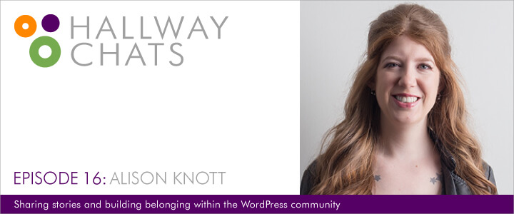 Hallway Chats: Episode 16 - Alison Knott