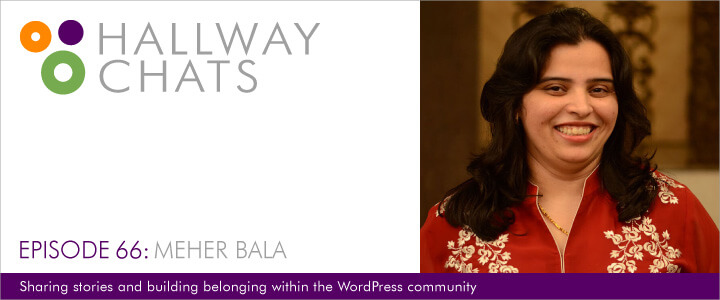 Hallway Chats: Episode 66 - Meher Bala