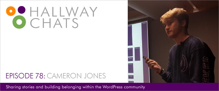 Hallway Chats: Episode 78 - Cameron Jones