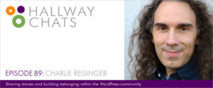 Hallway Chats: Episode 89 - Charlie Reisinger