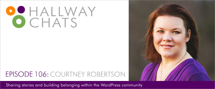 Hallway Chats: Episode 106 - Courtney Robertson