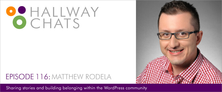 Hallway Chats Guest Matthew Rodela
