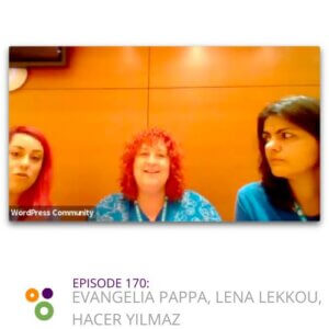 Hallway Chats Episode 170: Evangelia Pappa, Lena Lekkou, Hacer Yilmaz